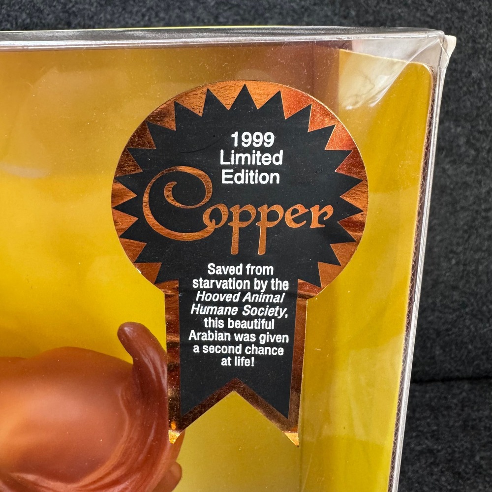 Breyer No 751 Copper Arabian 1999 Limited Edition Model Horse New In Box - Picture 7 of 9
